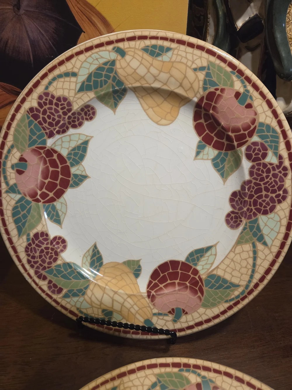 Pier 1 Mosaic Fruit 10.5